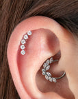 Monarch Daith Hoop