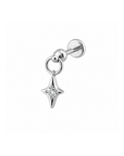 North Star Dangle Piercing
