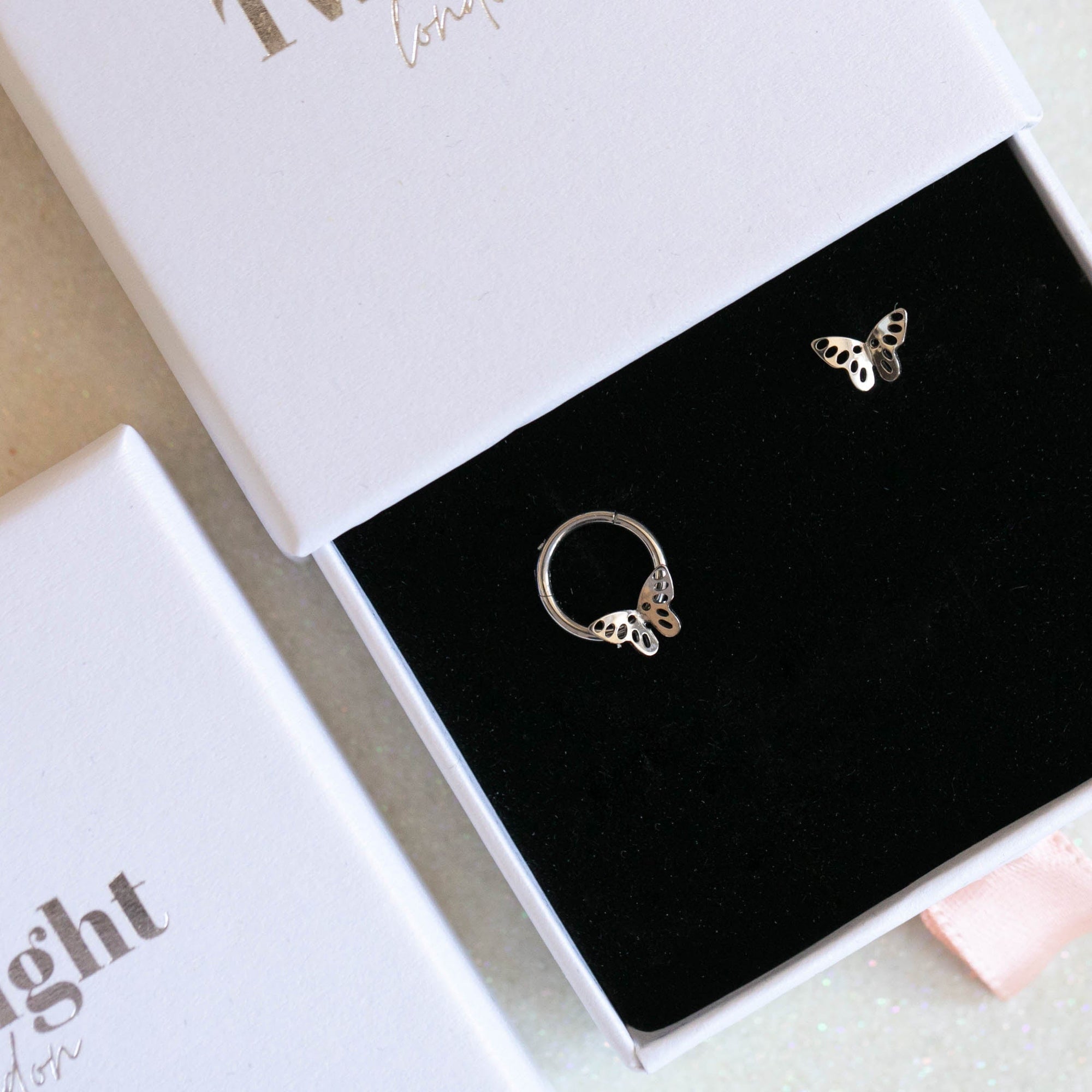 Twilight London Gift Set Silver Butterfly Gift Box
