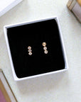 Twilight London Gift Set Gold Solid Gold Stacking Barbell Gift Box