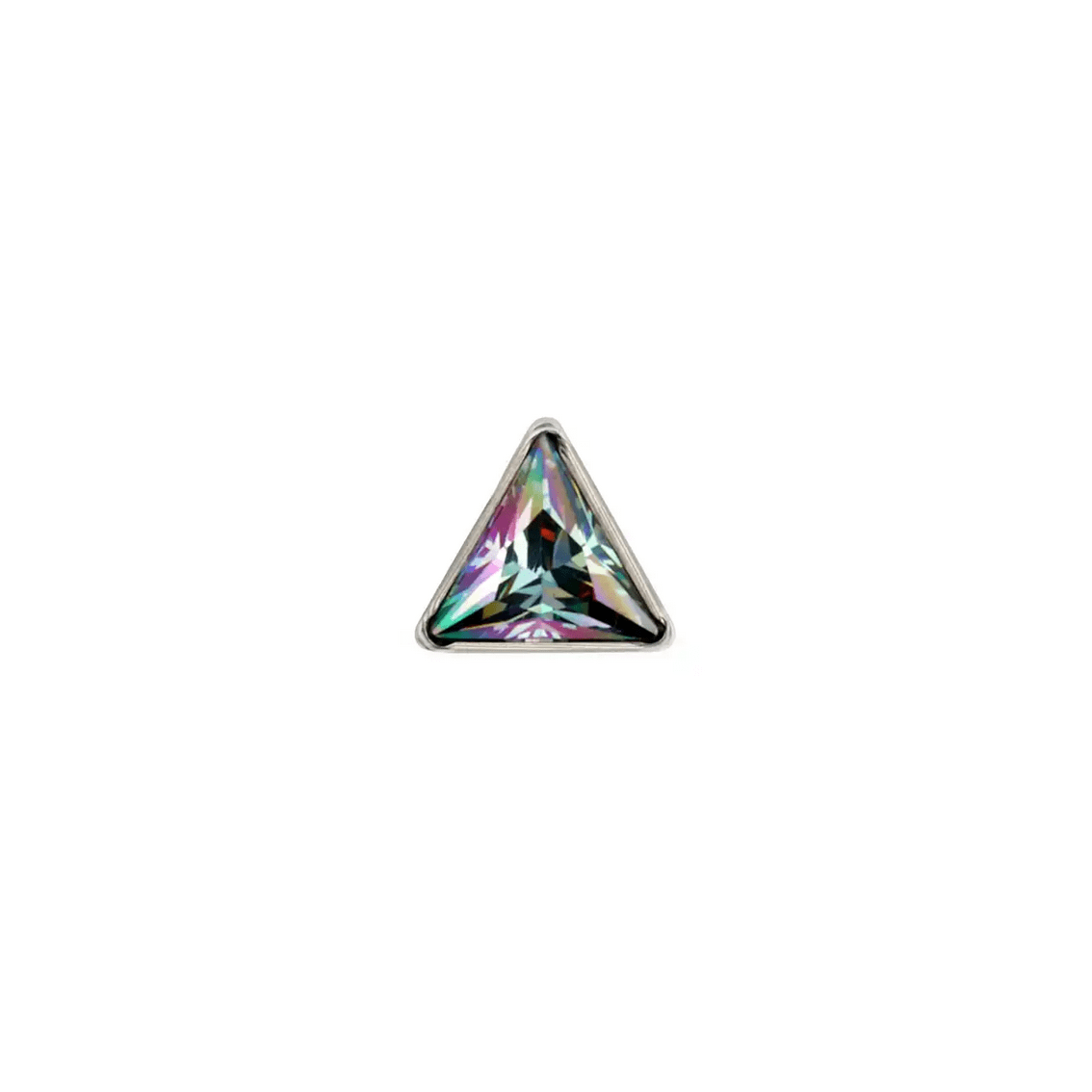Twilight London Labret Piercing Titanium Triangle Aura Labret Piercing