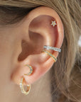 Twilight London Stud Earrings Crescent Moon Piercing