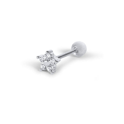 Forget Me Not Daith Piercing 14K