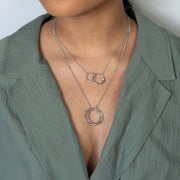 Twilight London Layering Necklace Infinity Hoops Necklace