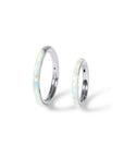 Twilight London Cartilage Hoop Silver 6mm Orion Opal Clicker Hoop