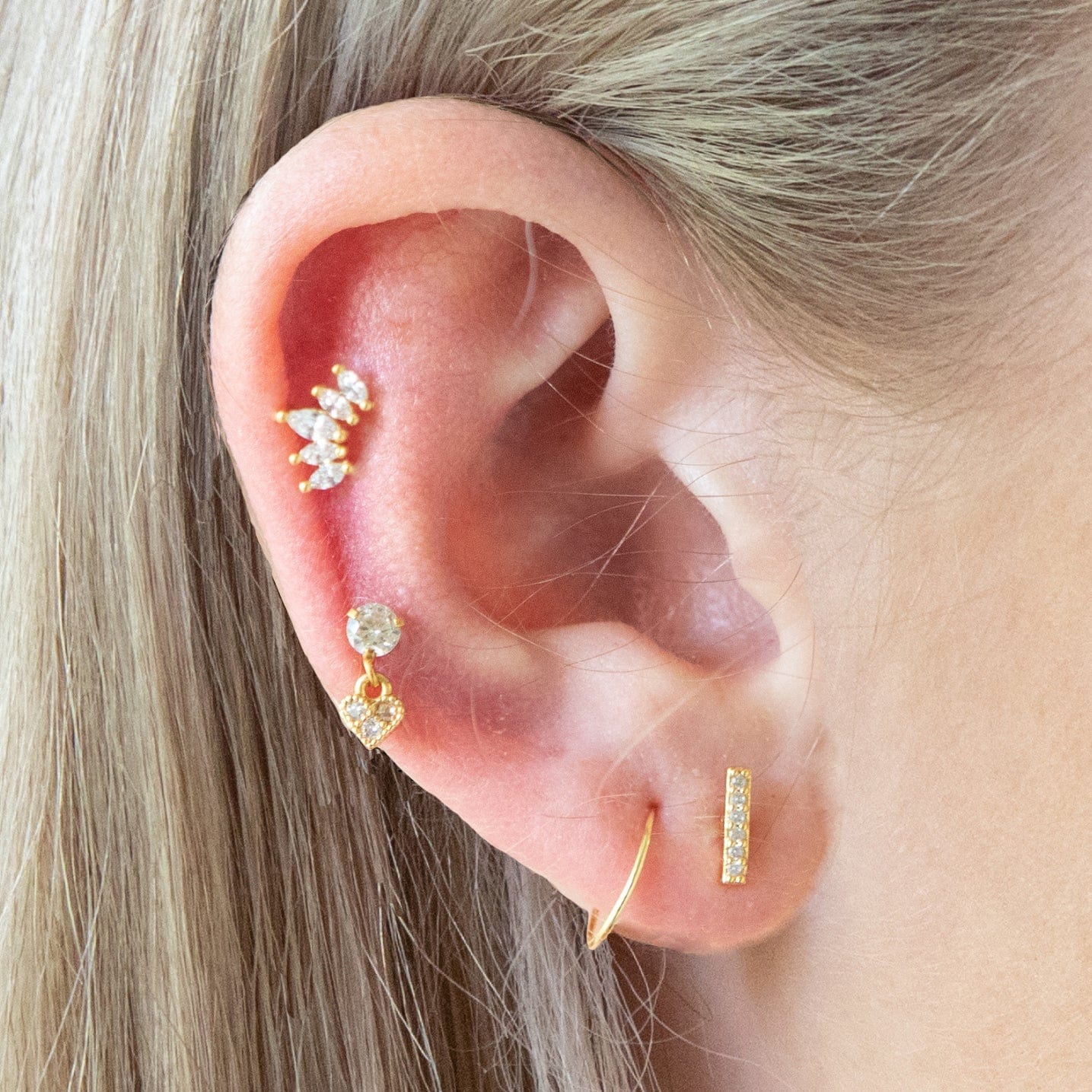 Twilight London Helix Earring Small Helix Crown Piercing
